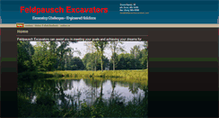 Desktop Screenshot of feldpauschexcavators.com